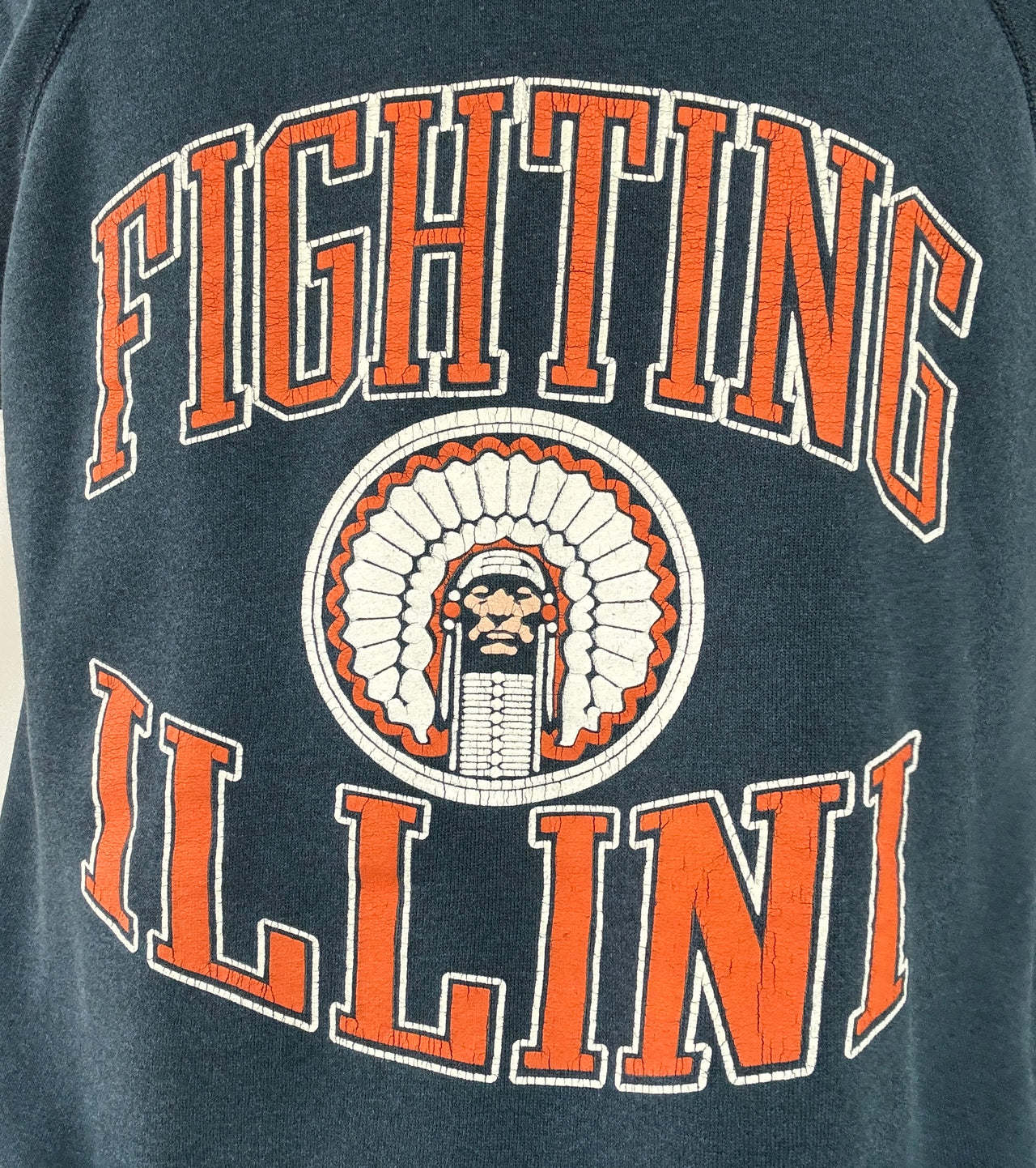90s Fighting Illini Crewneck