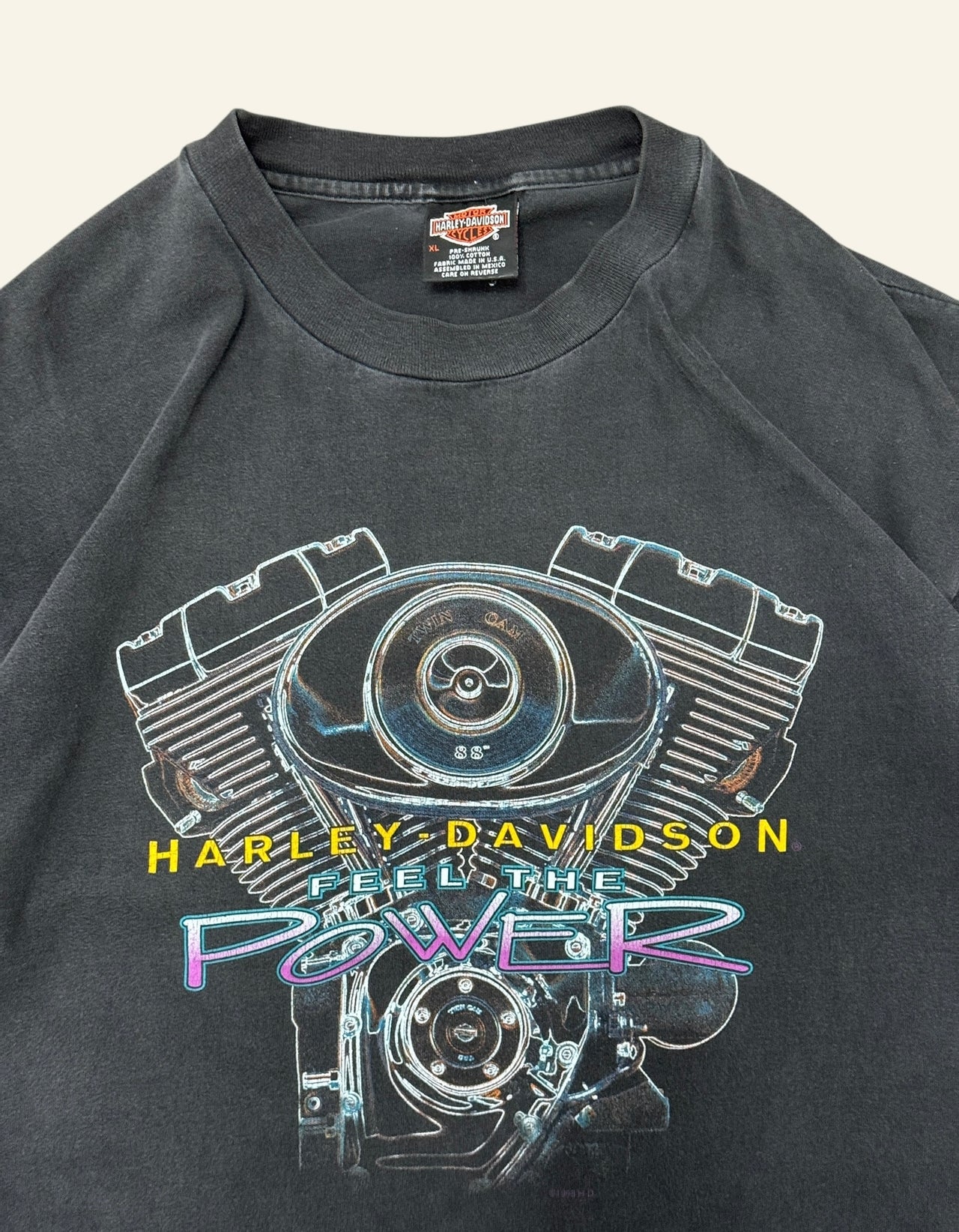 90s Harley Davidson Engine Tee