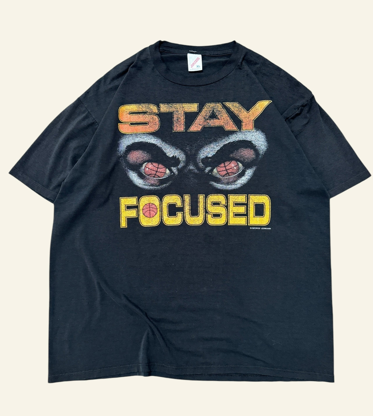 90s Stay Focused Eyes Tee