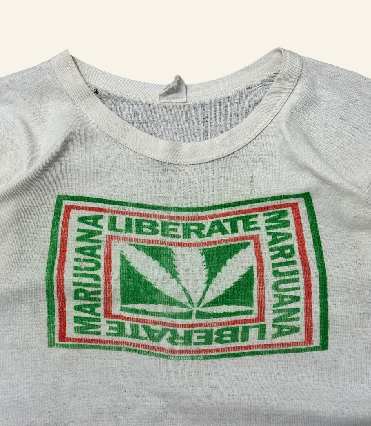 70s Liberate Marijuana Tee