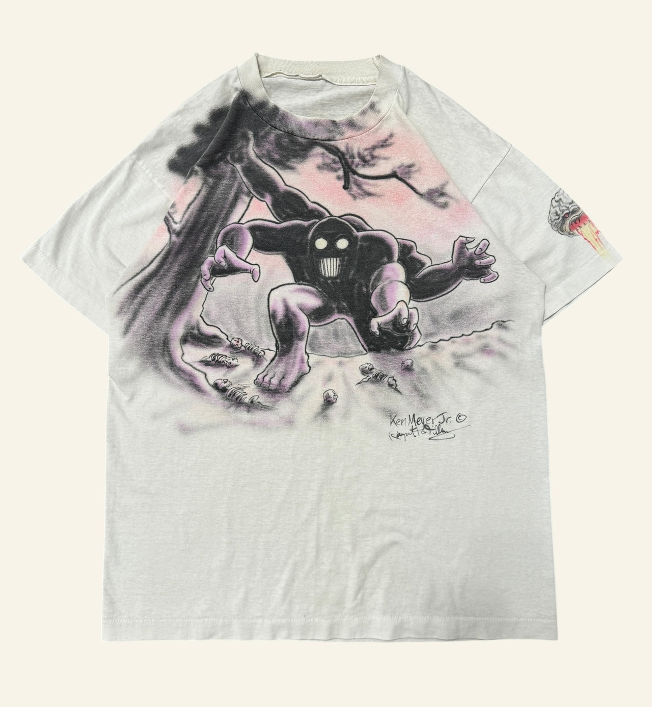 80s Airbrushed Creature Tee