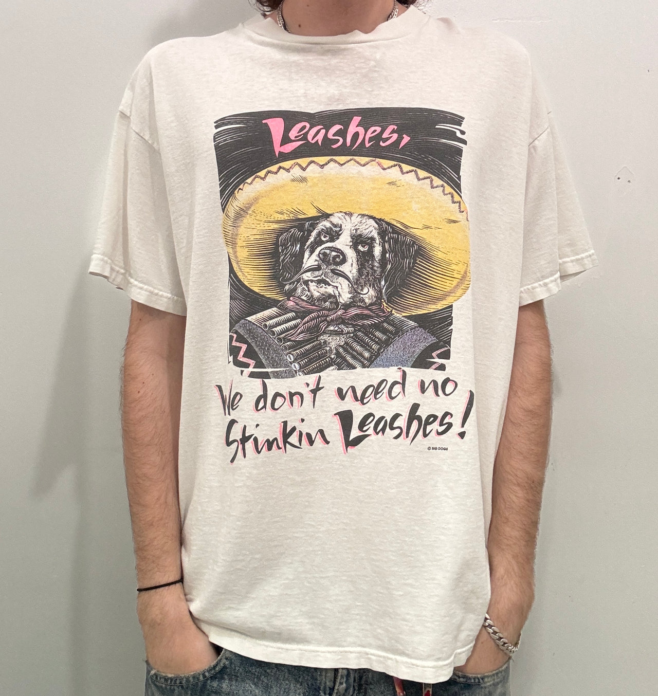 90s Big Dogs Leashes Tee