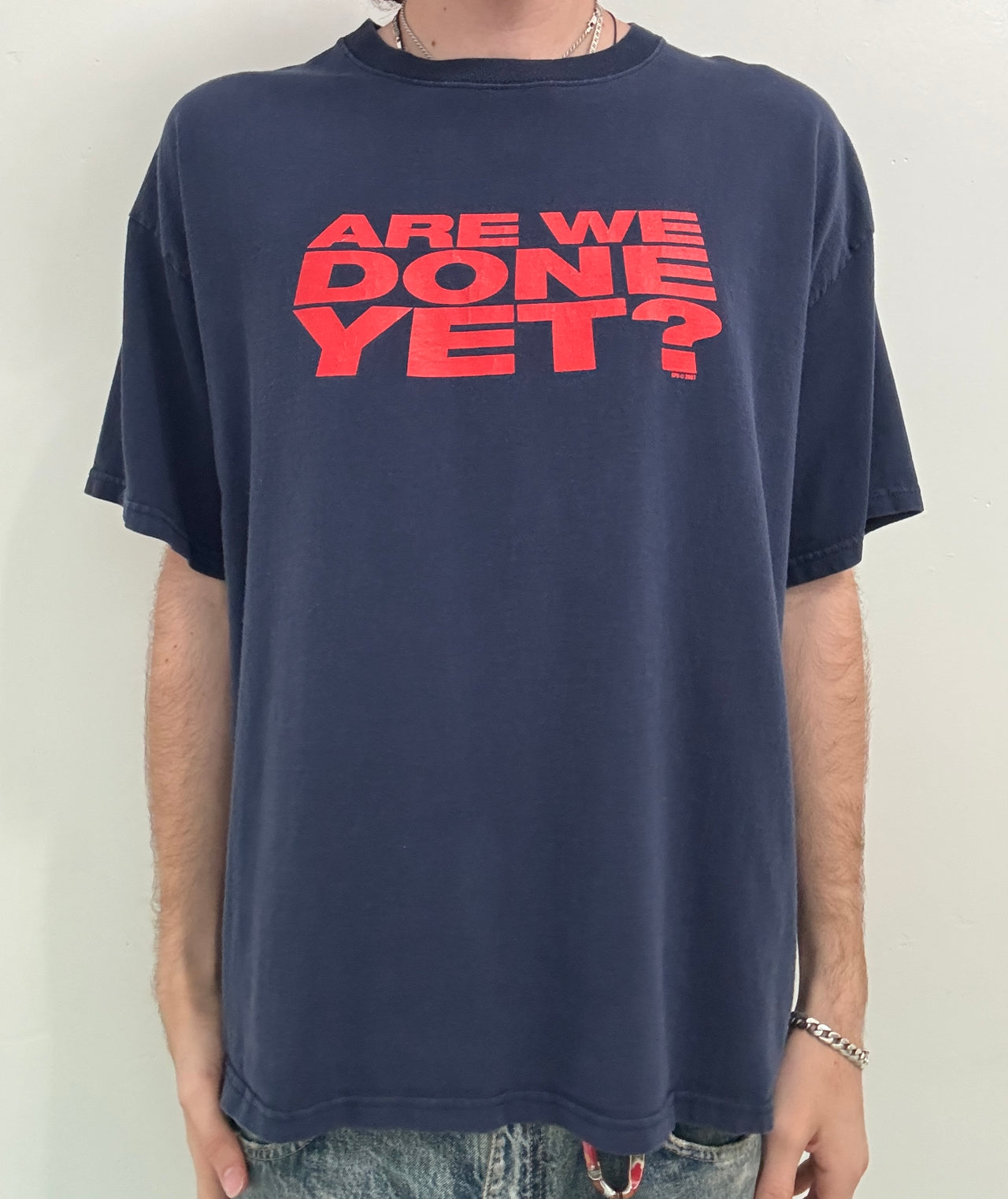 2000s Are We Done Yet Movie Promo Tee