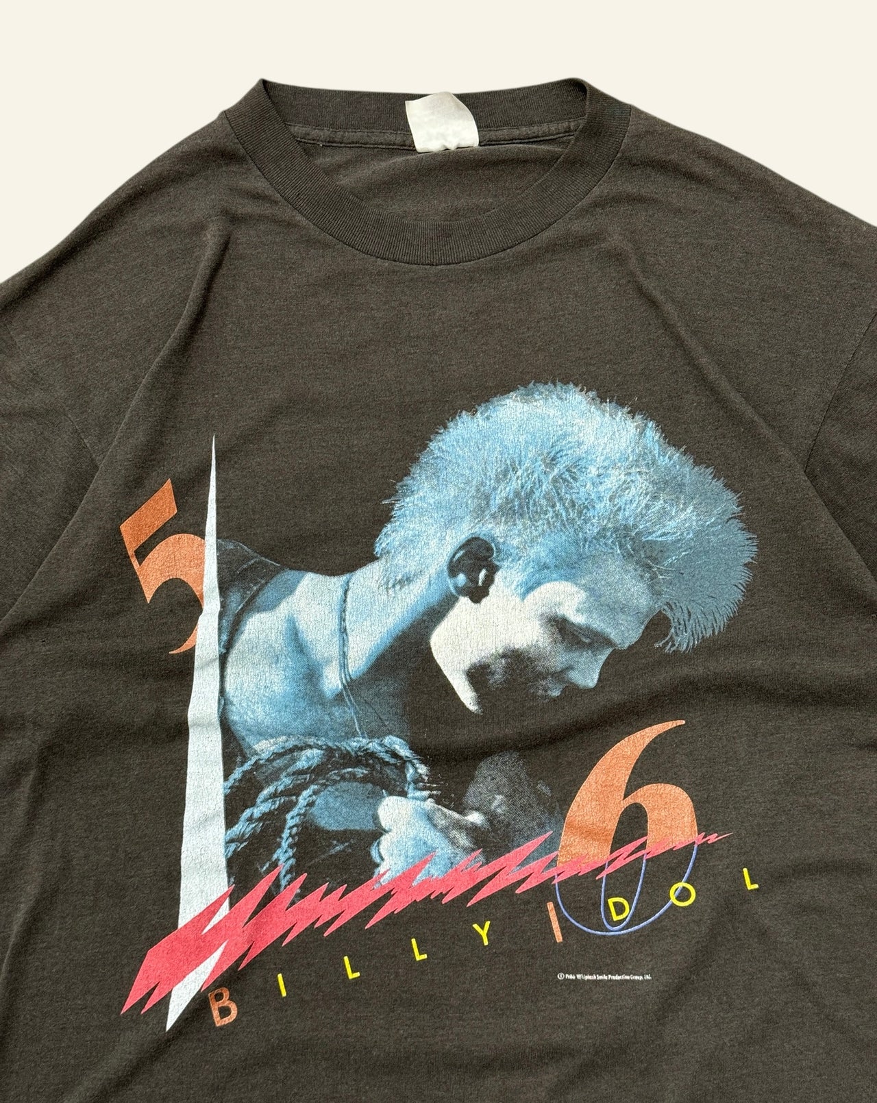 80s Paper Thin Billy Idol Tee