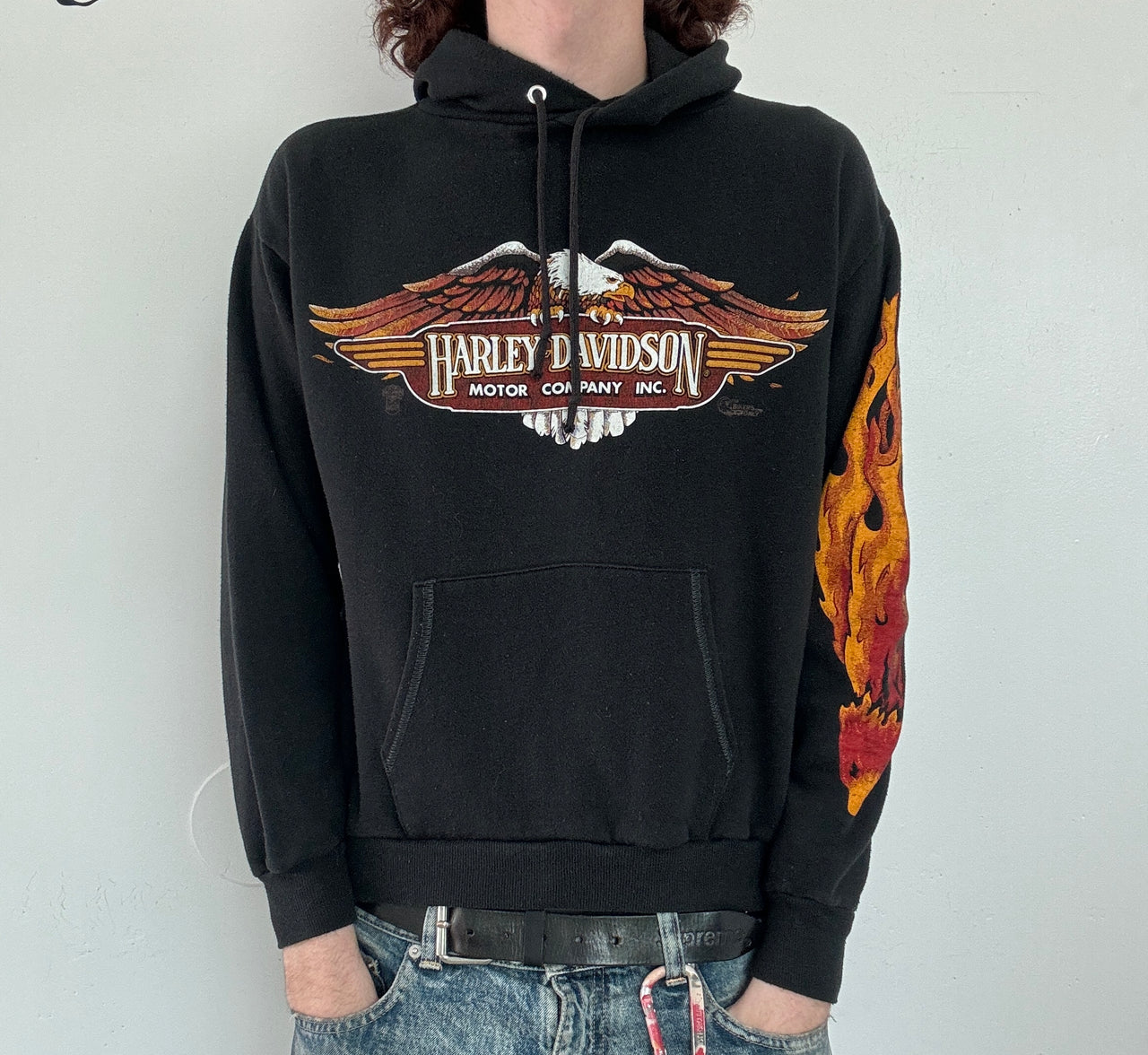 80s Harley Davidson Hoodie