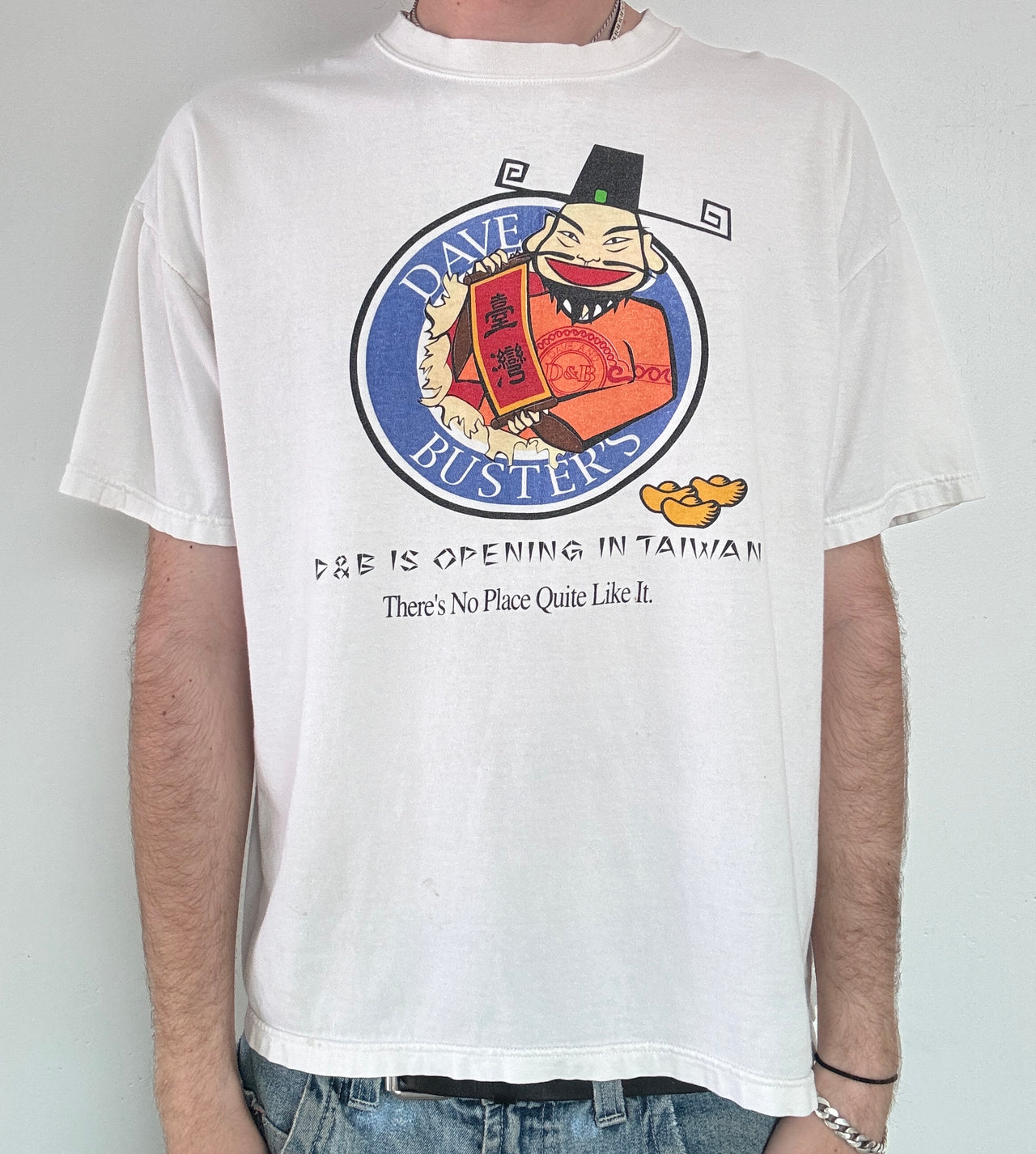 90s Dave And Busters Asian Tee